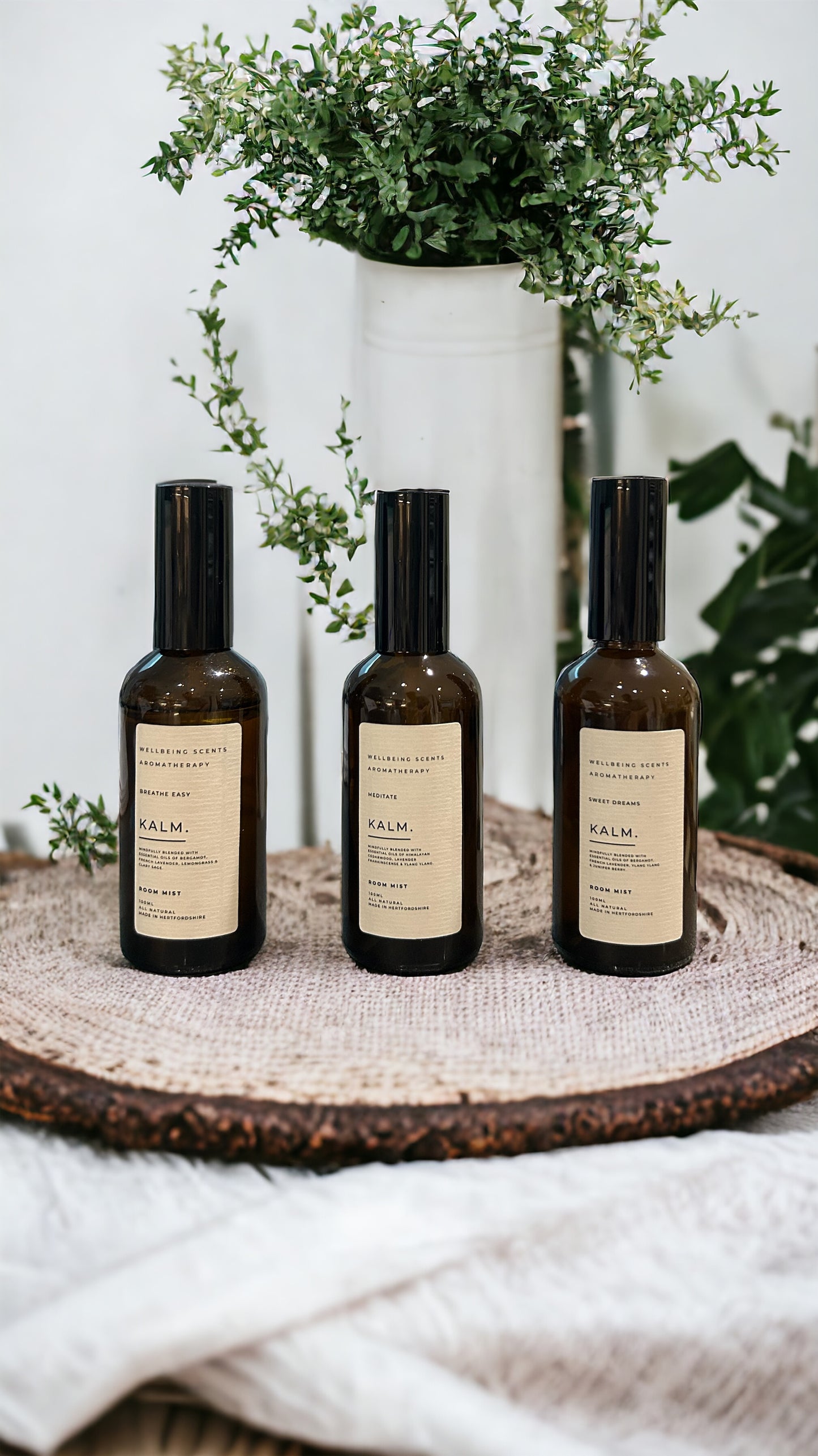 Breathe Easy, Anti-anxiety Room Mist. - KALM. Wellbeing Scents