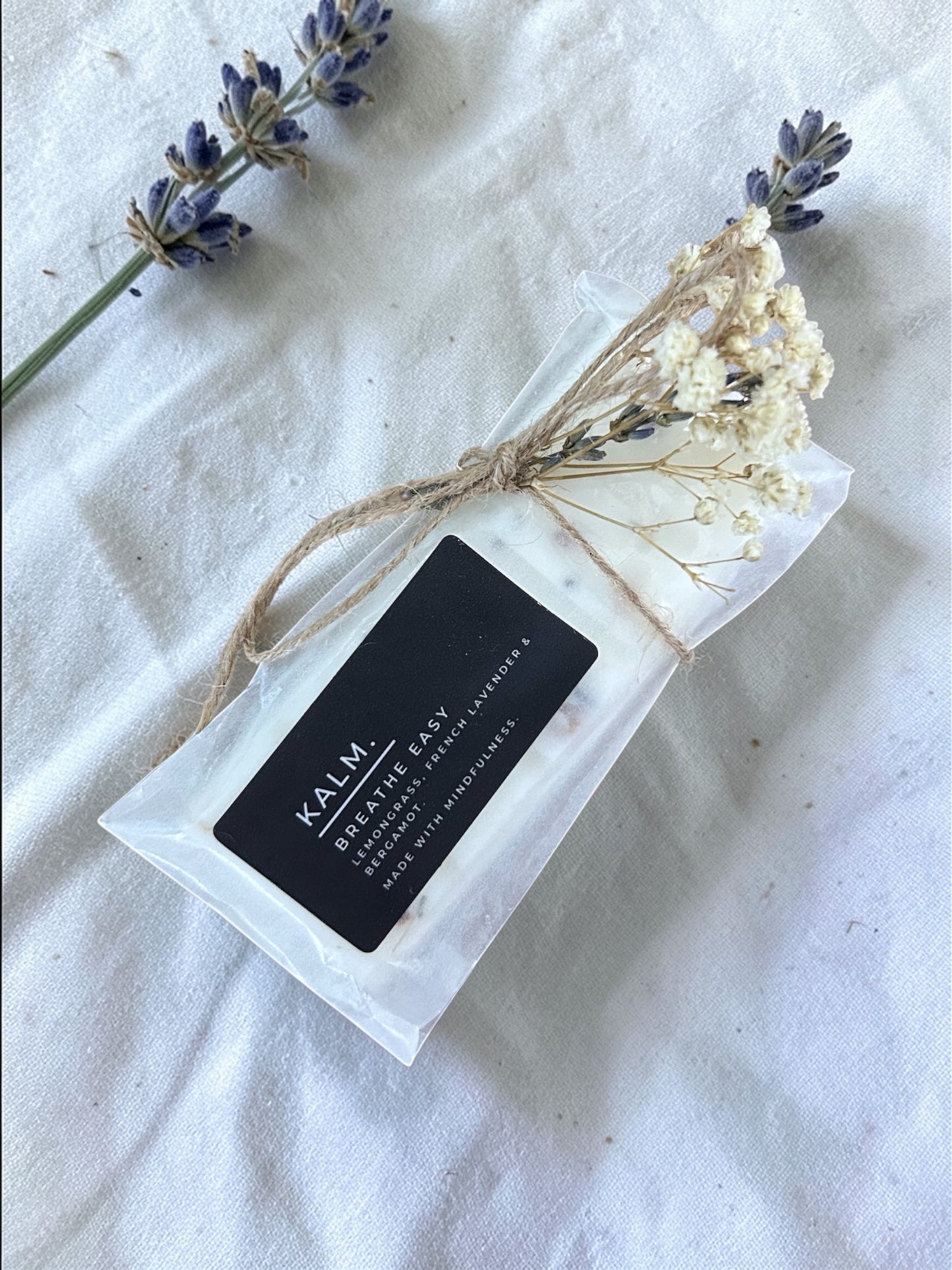 Breathe Easy Botanical Wax Melt Snap Bar. - KALM. Wellbeing Scents