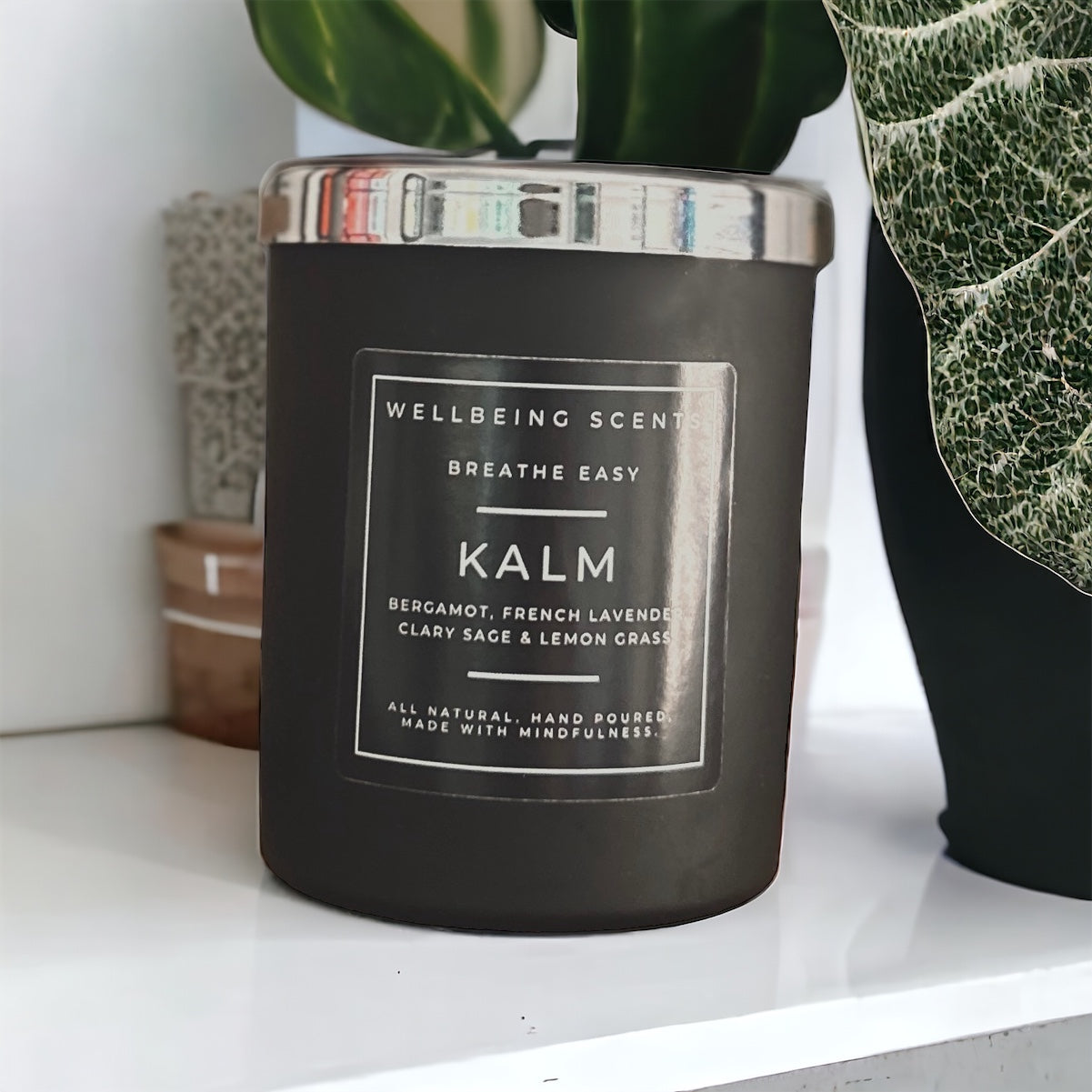 Breathe Easy, Anti-anxiety, Aromatherapy candle - KALM. Wellbeing Scents