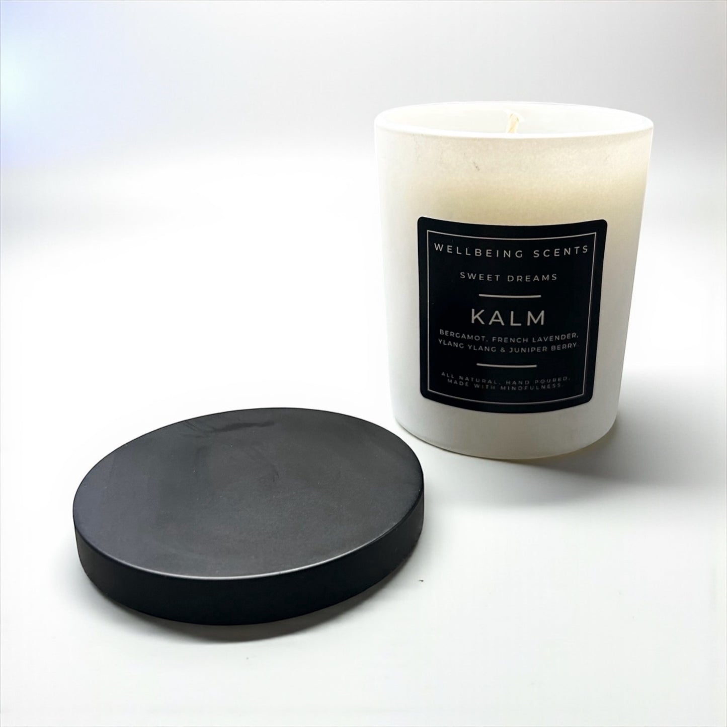 Sweet Dreams Candle. Bergamot, French Lavender, Ylang Ylang, Juniper Berry and Luxurious Roman Chamomile.