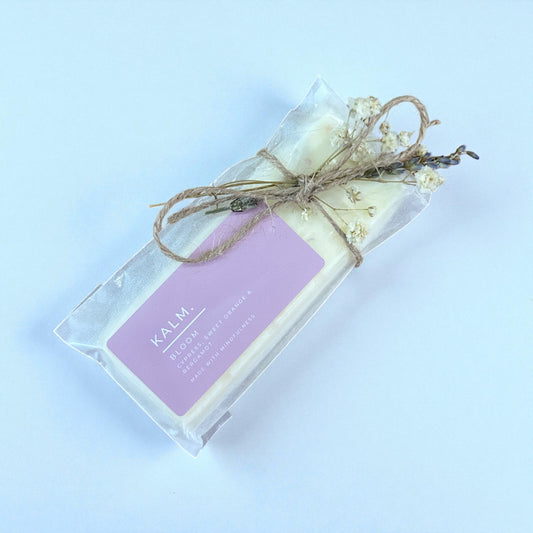 Bloom Botanical Wax Melt Snap Bar.