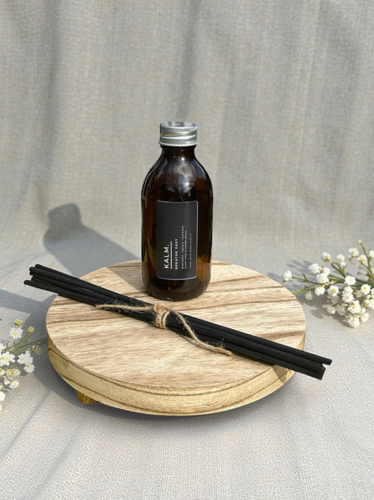 Breathe Easy Diffuser Refill. Bergamot, French Lavender & Lemongrass. - KALM. Wellbeing Scents