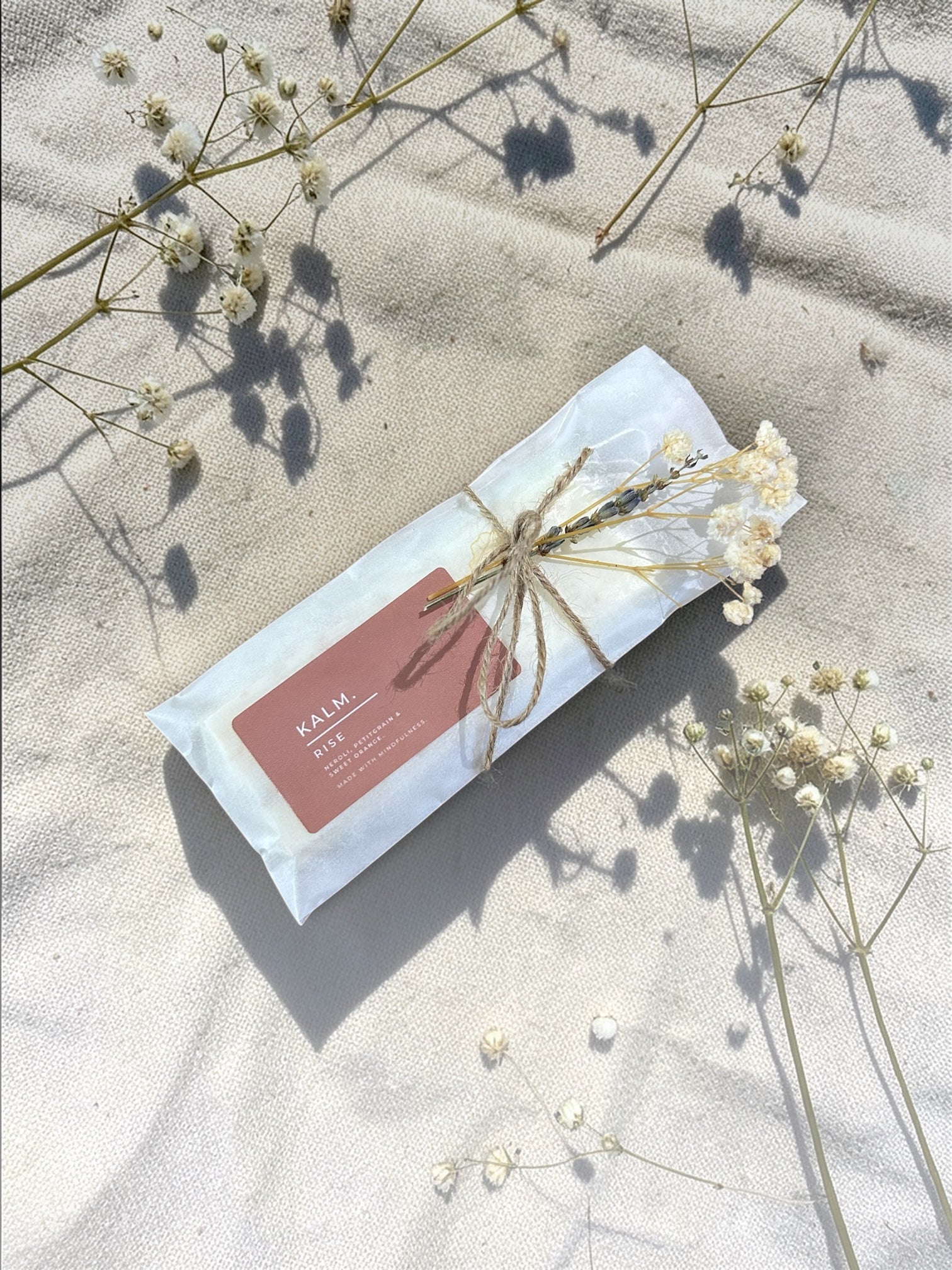 Rise Botanical Wax Melt Snap Bar. - KALM. Wellbeing Scents
