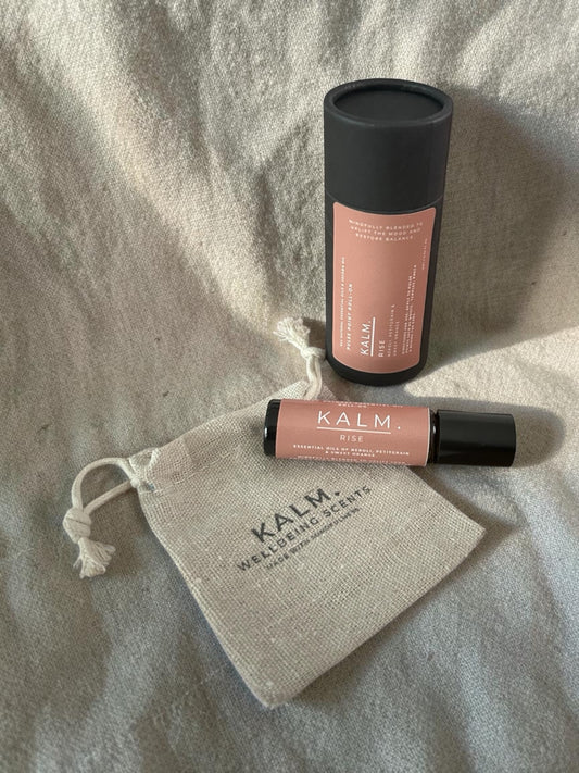 Rise, Pulse Roll-on. Neroli, Petitgrain & Sweet Orange. - KALM. Wellbeing Scents