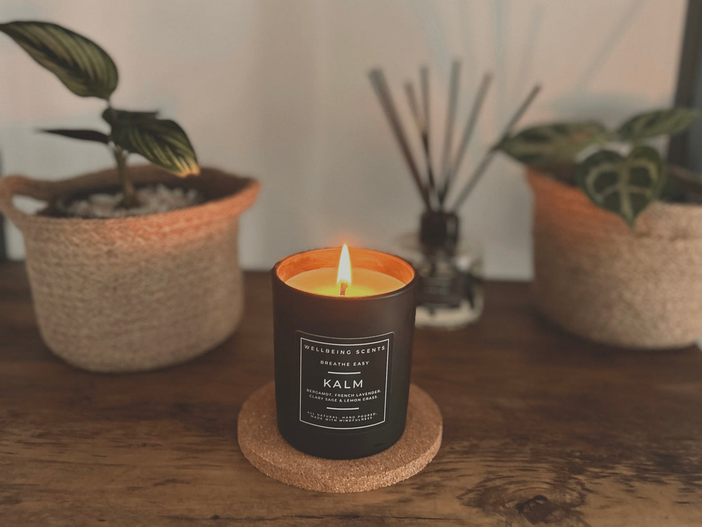 Breathe Easy, Anti-anxiety, Aromatherapy candle